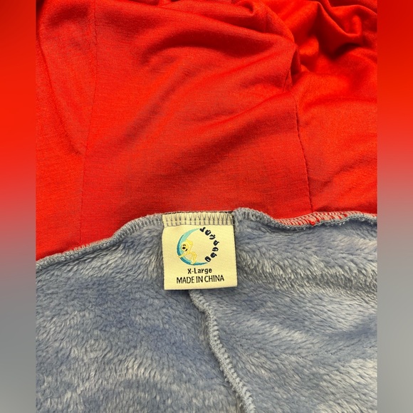 Stitch Hooded Plush Unisex One Piece Pajama Costume XL - Picture 4 of 4